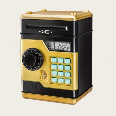 Denna elektroniska spargris är tillverkad av slitstarkt ABS-material och har dubbelt skydd med fingeravtrycks- och lösenordsfunktioner. Finns i flera utföranden och kan säkert skydda dina värdesaker och är en perfekt födelsedags- eller julklapp för både pojkar och flickor. Batterier ingår ej.