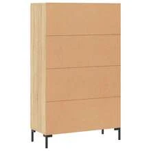 Villeneuve Credenza Rovere Sonoma 69,5x31x115 cm in Legno Multistrato - Marrone - Visualizzare 7