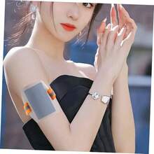 Cabilock Portatarjetas De Identificacin Funda Para Tarjeta De Identificacin Soporte Para Brazo Ajustable Porta Credencial De Pvc til Para Eventos Profesionales y Oficinas - Naranja - Ver 4