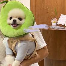 طوق استرداد الحيوانات الأليفة مقاوم للخدش والعض والتلميع، طوق واقي مناسب للكلاب والقطط الصغيرة - متعدد الألوان - مشاهدة 19