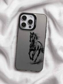 Horse Pattern Phone Case, Compatible With IPhone And Galaxy - Multicolor - View 1