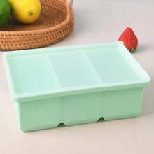 1pc Silicone Ice Cube Tray With Lid - Large Capacity Soft Ice Mold Suitable For Refrigerator, 1 Cup Size For Soups, Stews, Sauces - Dishwasher , Great For Christmas, Halloween, Easter, Thanksgiving - Multicolor - View 15