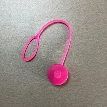 1 pieza Luz de clip de mochila de silicona, luz de LED mini para correr, caminar, trotar de noche - luz policromática - Ver 13