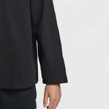 Nike Men's AS M NL MIDWEIGHT CREW TOP Knitted Hooded Sweatshirt IF1340-010 - Black - View 4