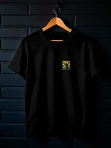 Sabotage "Rap Is Commitment" Oversized Streetwear Unisex T-Shirt Ref4329 - 黑色 - 查看 5