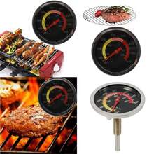 Barbecue Thermometer Stainless Steel 10-400 Degrees Celsiu Grill Temperature Gauge Oven Temperature Meters Long Probe BBQ - Multicolor - View 9