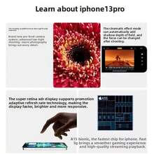 Apple 二手苹果 iPhone 13 Pro,A+ 级,95% 新,6GB 内存,128GB/256GB 存储空间,多种颜色可选,包含:充电线、耳机、手机壳、屏幕保护膜、SIM 卡针 - 銀色 - 查看 7