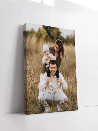 1 st anpassad väggkonst på canvas, personlig canvastavla med ram, present till alla hjärtans dag, personlig present, rumsdekor, mors dag-present, personlig minnespresent, födelsedagspresent, jubileumspresent, lämplig för mors dag, fars dag, alla hjärtans dag, bröllop, årsdag, födelsedag, inflyttningsfest, nyår, present till familj, nära och kära, vänner