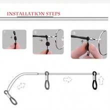 1pc Fabric Printed Adjustable Eyeglass/Earphone Lanyard - Multicolor - View 6