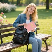 Planificador de Calendario para 2026 - Agenda De Planificacin De 12 Meses Con Encuadernacin En Espiral Planificador Diario 2026 - Para El Trabajo Acadmico Estudiantes Profesores Familia Hogar Col - Rosa - Ver 8