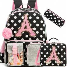 3pcs/Set Cute Girls Backpack Set, Elementary School Student Bookbag, Children Fashionable Travel Backpack, Large Capacity Laptop Bag, With Messenger Bag, 3-In-1 Backpack Set, Essential For Girls Back To School - Girls Schoolbag - View 14