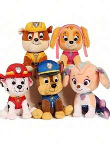 Spin Master Peluche de Patrulla de Cachorros, Peluche suave de Chase/Rocky/Skye/Tracker/Everest//Liberty/Zuma/Rubble, Juguete de peluche de 8 pulgadas, Juguete oficial del exitoso programa preescolar, Peluche para edades 1 y talla grande - E - Ver 7