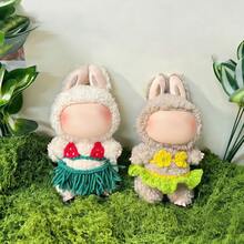 15-17厘米娃娃服装，适用于娃娃，这款比基尼套装能提升您6.69英寸娃娃的时尚感。可爱的服装采用高级柔软面料和精湛工艺，更适合第一代/第二代/第三代娃娃。 - 彩色 - 查看 11