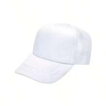 1pc Multi Functional Basic Refreshing Curved Brim Baseball Cap, Breathable Mesh Truck Driver Cap, Suitable For Casual And Outdoor Sports With Adjustable Back Button Cap,Color-Block Mesh Baseball CapVersatile Outdoor New Style Fashionable Hat,Couple Style Hat, Valentine's Day Gift - Multicolor - View 8