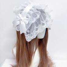 洛丽塔蝴蝶结发箍，哥特/朋克/哥特风，适合女孩的圣诞装饰，家居圣诞礼物，圣诞装饰品