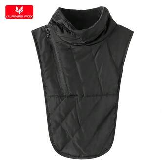 ALPINES FOX 防风摩托车胸部护罩围巾，男女通用保暖摩托车颈部护罩，冬季保暖颈部防护装备