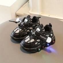 Toddler Girls Shoes Sneakers For Toddler Girls And Boys Aged 3-5, Featuring Breathable, Non-Slip Running Shoes Suitable For All Seasons In Black And White, Sizes 5.5 Toddler To 11 Little Kid. - 黑色 - 查看 15