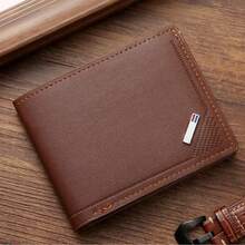 Customized Men's Wallet, Vintage Style Personalized Wallet For Men, Fashion Business Card Holder Wallet, Father's Day/Valentine's Day Gift For Dad/Husband, Perfect Gift For Him, Grandfather, Father, Lover, Elegant & Romantic, Multi-Functional, Large Capacity, Versatile - Multicolor - View 8