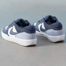 Nike 男士 SB FORCE 58 低帮滑板休闲鞋 DV5477-404，2026 新款上市 - 藍色 - 查看 4