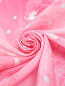 1 chiếc khăn vuông in họa tiết đơn giản 55cm, khăn bandana mùa xuân mới cho nữ, đa năng dùng làm thắt lưng, trang trí túi xách, băng đô, khăn quàng cổ thời trang. - Hồng - Xem 6