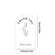 50Pcs Thank You Box Sealing Stickers - Multicolor - View 15