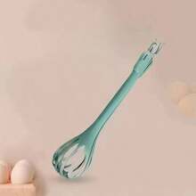 Dụng cụ đánh trứng cầm tay đa năng 3 trong 1: Kẹp thực phẩm, Kẹp mì, Que khuấy trứng, Dụng cụ làm bánh - Nhiều màu - Xem 3