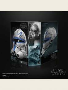 Hasbro 星球大战黑标系列 - 雷克斯队长头盔，官方授权产品，ABS塑料材质，配件齐全，圣诞节、生日礼物，收藏玩具，星球大战，节日服装，角色服装，雷克斯