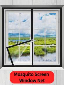 1 Tấm rèm cửa sổ màu đen kiểu khóa kéo với viền đen, chống muỗi bốn mùa, rèm cửa sổ chống muỗi cho phòng khách và phòng ngủ, màn chống muỗi tự dính có thể tái sử dụng, thiết kế trang nhã và đơn giản, dệt chặt, chắn sáng và thoáng khí, có thể giặt, trang trí nhà thủ công. - Phiên bản khóa kéo màu đen - Xem 10