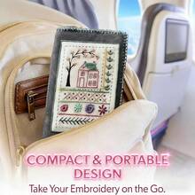 Embroidery Sampler Book Kit – 2026 New Complete Sewing Set Beginners, 131 Patterns & Essential Tools Hand Embroidery, Needlepoint & Hand Sewing Enthusiasts (B) - 1 - View 6