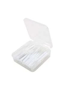 50 Unidades de Cepillos Interdentales con Estuche, Herramienta de Higiene Oral que Retira Mejor los Alimentos y la Placa para el Cuidado de la Salud - Multicolor - Ver 23
