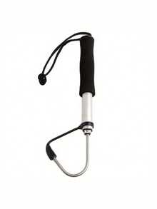 Telescopic Retractable Fish Gaff Stainless Ice Sea Fishing Spear Hook Tackle New - Apricot - View 5