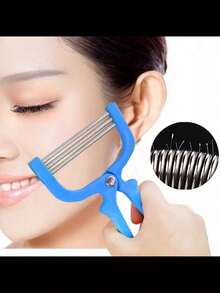 2pcs Facial Hair Remover Spring Manual Removal Epilator Beauty Shaving Threading Tool For Women