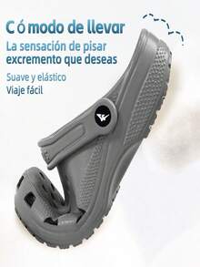 Men Clogs - Grey - View 2