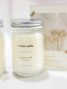 1个大号蜡烛罐，香氛蜡烛，装饰蜡烛，大豆蜡烛，送给闺蜜的礼物，送给她的礼物，冬季礼物，家居装饰蜡烛 - 彩色 - 查看 3