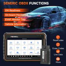 FOXWELL GT60 Bi-Directional Controls Scan Tool, Obd2 Scanner All System Diagnostic Tool, Wireless Car Scanner Support 24+ Services Reset, Vehicles Fault Diagnosis Analyzer, Code Reader Scan Tool For All Cars, Valentine's Day Gift For Husband, Boyfriend - GT60 - Ver 5