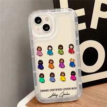 ¡Consigue una nueva funda para tu teléfono! Funda de Teléfono de Diseño Creativo para el Álbum Musical del Rapper D-Drake, Compatible con los Modelos de  16, 15, 14, 13, 12, 11 Pro Max, Mini, XR, XS, X, 7, 8 Plus, con Cubierta Trasera de TPU Suave que Absorbe Impactos para 17 Pro Max. ¡Consigue una nueva funda para tu teléfono! - 1 pieza - Ver 8