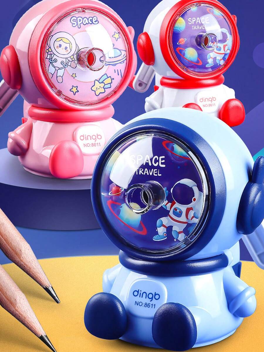 Handheld Pencil Sharpener, Rotary Pencil Sharpener For Students, Cartoon Pencil Sharpener