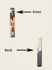 Hasbro 星球大战光剑（乔尔·方达绝地武士款）| 官方授权，ABS塑料材质，配件齐全，圣诞节/生日礼物，带声光效果的可伸缩收藏玩具，星球大战 - 彩色 - 查看 3