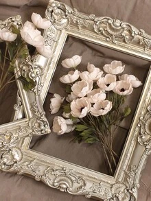 1pc Artificial Mountain Flower Branch Decoration, Suitable For Home Living Room And Aesthetic Room Fireplace Vase Decorations, New Year Decorations, Valentine's Day And Wedding Scene DIY Atmosphere Decorations - Pink - View 11