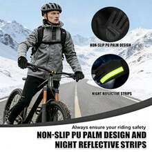 Winter Thermal Fishing Gloves Touchscreen Compatible Cold Weather Commuting For Hiking Gloves Motorcyclists Outdoor Sports