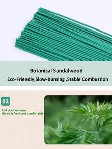 90 que đuổi muỗi tinh dầu sả, hương thơm thảo mộc lâu dài, kèm hộp đựng hương, làm bằng gỗ nhân tạo, có thể dùng tại nhà, khi cắm trại, tập yoga, làm quà tặng ngày lễ. - Nhiều màu - Xem 3