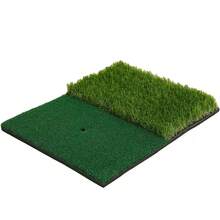 30.0x30.0厘米便携式迷你高尔夫练习垫，短草/长草可选 - 高尔夫草坪垫、挥杆垫、击球垫、人造草坪、高尔夫训练辅助工具、高尔夫配件、耐用尼龙草皮、便于携带、适合初学者、户外活动、运动配件、高尔夫礼品、后院地板游戏、游乐场配件、高尔夫练习用品、运动礼品、男士礼品、女士礼品