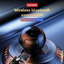 Loa Bluetooth không dây Lenovo TS5 - Hệ thống âm thanh nhỏ gọn và di động, chất lượng âm thanh tuyệt vời, thời lượng pin dài, âm trầm mạnh mẽ, âm lượng lớn, thích hợp sử dụng ngoài trời. - Một cỡ - Xem 4