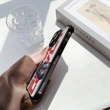 Four-Time M-MaxS Champion Verstappen Phone Case Compatible With IPhone 17/17 Air 16e/17 Air 16/15/14/13/12/11/Mini/Pro/Max/Air/X/XR/XS Max/8/7 Plus Models Shockproof Transparent Soft Back Case - 無色 - 查看 6