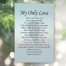 1张可爱袋鼠爱心图案情人节贺卡。情人节和周年纪念日送给丈夫、妻子、男友或女友的完美礼物。一张特别又可爱的情人节贺卡。