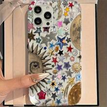Funda transparente para teléfono Funda de teléfono: Funda transparente con cojín de aire y diseño de impresión creativa, funda gruesa a prueba de golpes para iPhone 16/15 Plus, Pro Max, 7 Plus, 8 Plus, XS Max, XR, 11 Pro, 12 Pro, 13 Pro, 14 Pro, 12, 13, 11 Pro Max, 12 Pro Max, 13 Pro Max, 14 Pro Max Una funda de teléfono de cuerpo completo ofrece protección superior para tu teléfono - 1 pieza - Ver 3