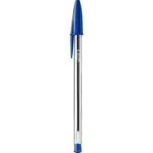 Bic Cristal Stick Ball Pens Medium Point Blue 2-Pack For Office School Use Durable Ink Smooth Writing - 藍色 - 查看 4