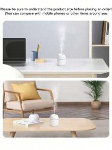 2件套白色便携式Y型香薰加湿器（含香薰机和精油），220毫升USB供电，10毫升多种香氛精油可选，适用于室内、家庭、酒店、浴室除臭、香薰、空气清新，香味持久，茉莉/薰衣草精油，情人节/圣诞节礼物 - 彩色 - 查看 10