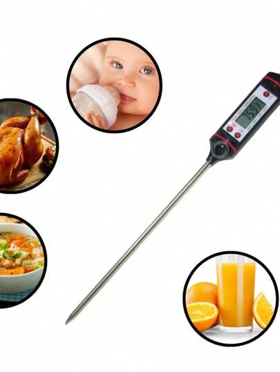 Termômetro Culinário Cozinha Digital Alimentos Bebidas Cor Sortido