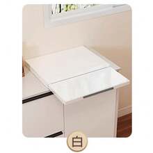 MOSMEE Multifunctional Pull-Out Kitchen Collection Rack - Metal, Powder Layer Surface For Microwave Ovens, Office Machines, Etc. - Optional Table Surface With Practical Lever, Lowering Drawer Rack For Small Kitchens, Utility Rack - trắng - Xem 12